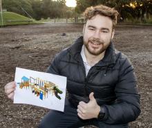 Alex Hewison is pleased public pressure has resulted in a "bigger and better" playground for...