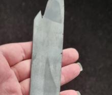 A knife made by a Taieri College student in metalwork class. PHOTO: SUPPLIED