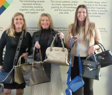 Members of the organising committee of Handbags and Gladrags 2024 include (from left) Gena...