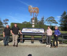 Fairfield Freezing Works panel contributors (from left) Dean Robinson and Aaron Chudleigh from...