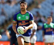 Shaun Johnson Johnson sits fourth on the list of all-time appearances for the Warriors. Photo:...