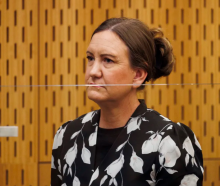 Lauren Dickason at her sentencing at the High Court in Christchurch on Wednesday. Photo: Stuff /...