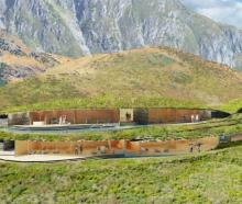 The proposed luxury lodge near Wanaka’s Damper Bay. Image: Supplied