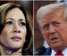 Vice President Kamala&nbsp;Harris&nbsp;and former president Donald&nbsp;Trump. Photo: Reuters&nbsp;