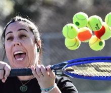 Andrea Ryder is settling in as Tennis Otago’s new game development officer. PHOTO: PETER MCINTOSH