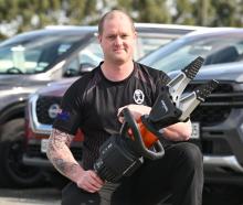 Team lead medic Will Hall and his fellow East Otago combined road-crash rescue team members...