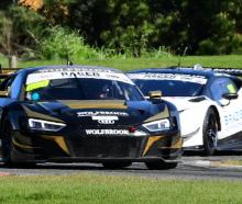 Christchurch pair Steve Brooks and Bill Riding guide their Audi R8 to victory in the three-hour...