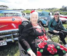 Glenys Eager (left) and Jodie Crump travelled to Kaikoura for last year’s hop. PHOTO: JOHN COSGROVE