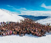 Snow Machine party-goers were enjoying themselves at the Remarkables Ski Area near Queenstown on...