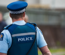 Armed police attended the mall where a young woman was reportedly injured. File photo: RNZ