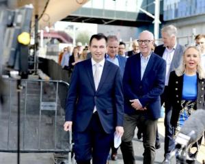 Transport Minister Simeon Brown announced the plan at Mt Eden Railway station on Friday morning....