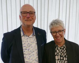 Alastair McKenzie, of Community Care Trust, and Janet Copeland, of Copeland Ashcroft. PHOTOS:...