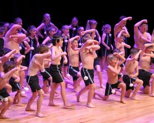 Every pupil from Warepa School got behind the challenge to perform for a big audience. PHOTOS:...