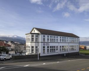 The former Dunedin School of Art has been turned into a suite of art, music and drama rooms for...