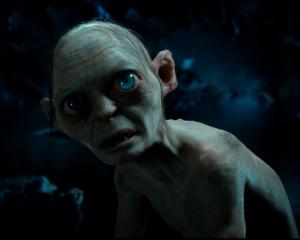 Andy Serkis as Gollum in a scene from 'The Hobbit: An Unexpected Journey'. REUTERS/Warner Bros...