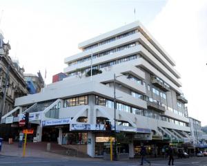 Civic Centre building in the Octagon, housing the Dunedin City Councill. Photo by the Otago Daily...