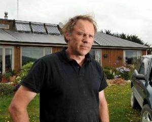 Hagen Bruggemann, of Dunedin, has given up power and gas bills but not the trappings of...