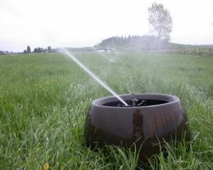 Irrigation has changed the face of North Otago farmland. Photo by David Bruce.