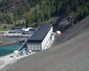 Meridian Energy's Benmore power house in late 2008 when it was undergoing a $67 million...