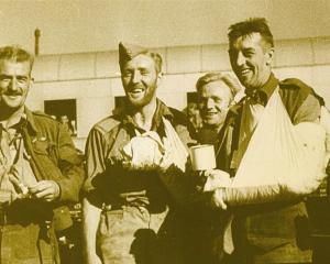 New Zealand soldiers in Crete, 1941. Photo supplied.