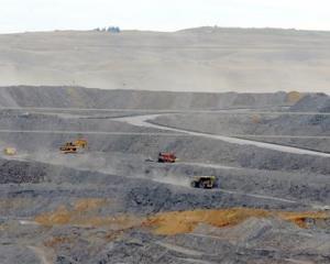 Oceana  trucks  work at the company's Macraes mine in East Otago earlier this year. Production...