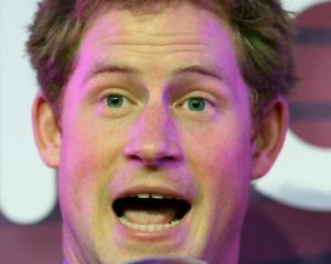 Prince Harry speaks during the WellChild awards ceremony at the InterContinental Hotel in London...