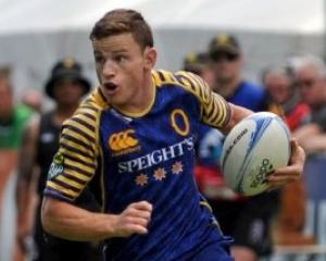 Standout Otago performer and one of the players of the tournament Brad Weber makes yet another...