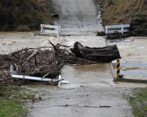 The Shag River covers Craig Rd near Palmerston.