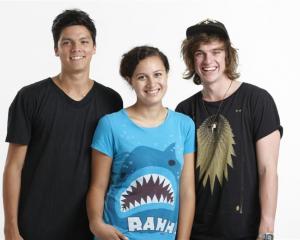 Tim Lambourne (left), Rose Matafeo and Connor Nestor will present U Live, a daily pop culture...