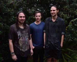 Dunedin's resident surf-rock sweethearts Koizilla (from left) Zac Nicholls, Connor Blackie, Josh...