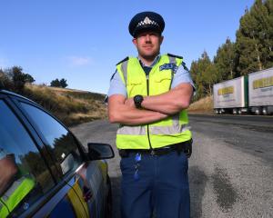 The road ahead . . . New Otago Coastal team leader road policing Senior Sergeant Jared Kirk is...