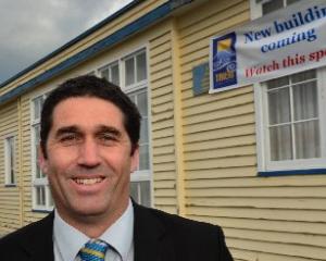 Taieri College principal David Hunter is excited about the project to replace the 76-year-old...