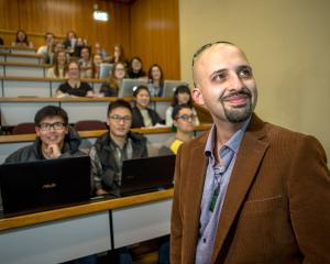 Ekant Veer is an award-winning lecturing at the University of Canterbury. Photo: UC