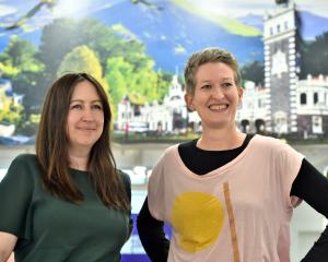 Dunedin Fringe Arts Trust co-directors Kate Schrader (left) and Ruth Harvey want the creative...