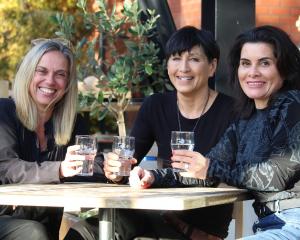 Initiating Love organisers (from left) Rebecca Aburn, Jay Chin and Barbara Leef are encouraging...