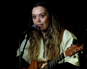 Kylie Price in concert in Camden. PHOTO: ALLAN MCKAY