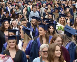 The Otago Polytechnic graduands will be converging on Central Dunedin as they did last year....