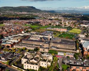 HM Prison Belfast, also known as Crumlin Road Gaol, where Irish Republican Army members were...