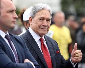 Winston Peters. PHOTO: GETTY IMAGES