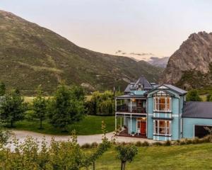 The Grand Designs NZ villa in Gibbston. Photo: Supplied