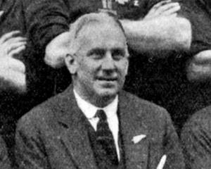 Stanley Dean, manager of the 1924 All Blacks. — Otago Witness 17.6.1924 