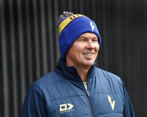 The new Otago Cricket coach Ash Noffke at the University Oval yesterday. PHOTO: PETER MCINTOSH