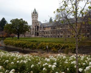 University of Otago clocktower building. PHOTO:LINDA ROBERTSON