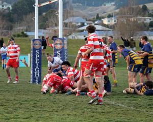 A grinding team effort forced Toko’s first points on to the scoreboard. PHOTO: NICK BROOK