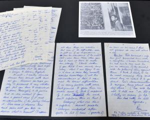 Librarian and supporter Ron O’Reilly wrote many letters to Colin McCahon over the years. Photos:...