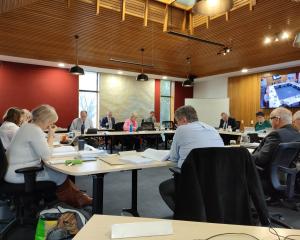 The Hurunui District Council discusses its Long Term Plan. Photo: David Hill / North Canterbury News