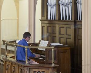 Dunedin city organist David Burchell will play the Iona Church organ (pictured) and "Norma", the...