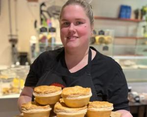 Lianna MacFarlane said she was shocked to win second place in the apprentice pie maker...