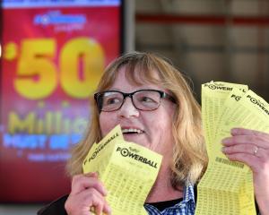 Fresh Choice checkout operator Wendy Fahey has been run off her feet with sales ahead of tonight...
