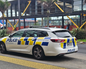 Patrols have been stepped up at busy transport hubs including New Lynn. Photo: RNZ